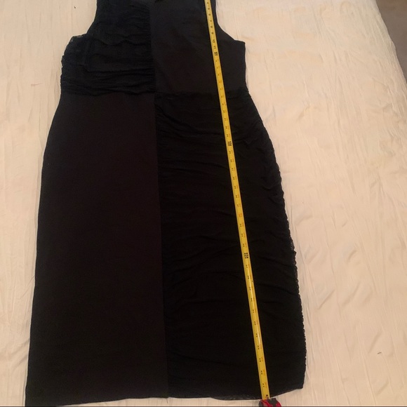 Ashton Black on Black Color Block Dress - Picture 6 of 11